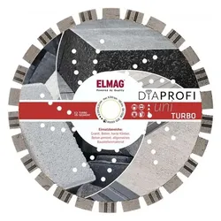Elmag, Sägeblatt, - DiaProfi-Diamantscheibe UNI-TURBO Ø3500mm Bohrung: 25,4mm f. Trocken- u. Nassschnitt