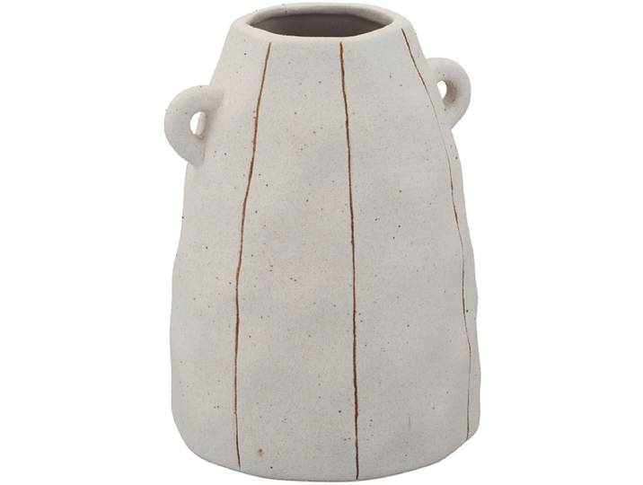 Vase SVEN 13.5x13.7x18.3cm weiss