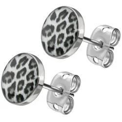 Titan Ohrstecker LEOPARD
