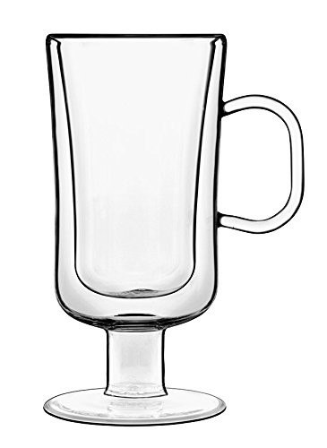 Luigi Bormioli Irish Coffee Glas 25cl - Set van 2 - Dubbelwandig Thermisch Glas - Helder