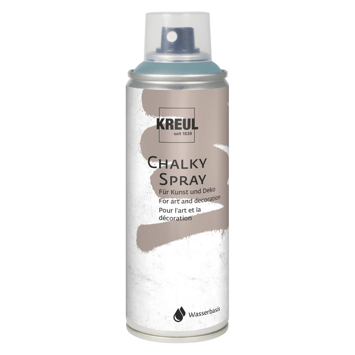 Kreul Sprhfarbe CHALKY SPRAY, Sir Petrol, 200 ml (200 ml) (76355)