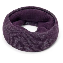 Tchibo - Strickschlauchschal - pflaume