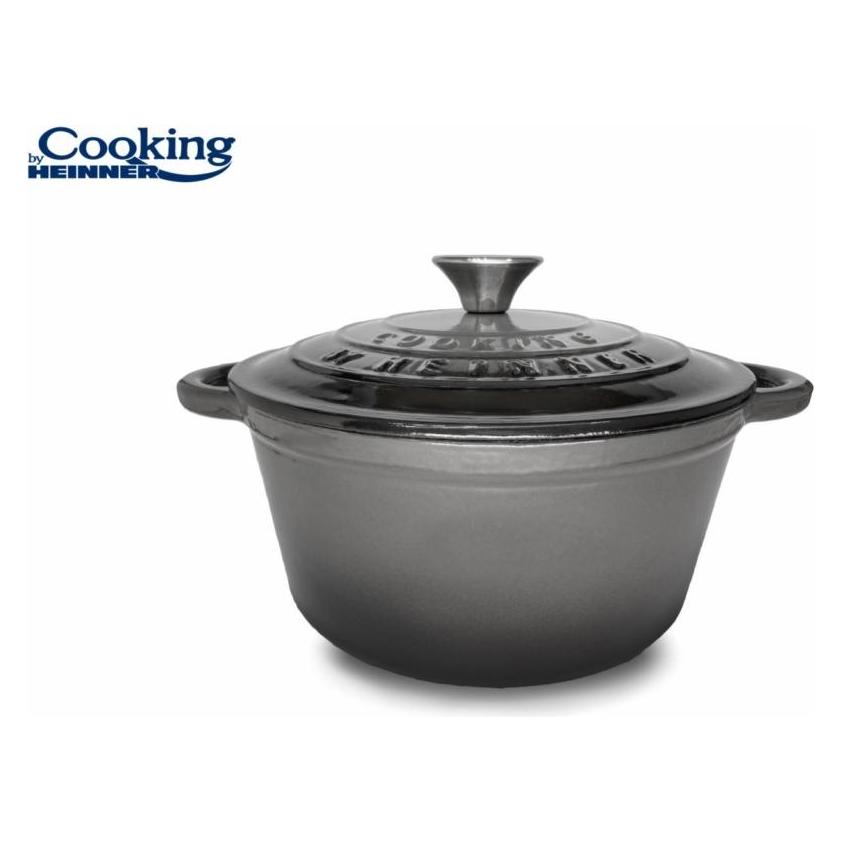 Cooking by Heinner HR-ZVC-C22 (Kochtopf, Gusseisen, 22 x 9.50 cm) (HR-ZVC-C22)