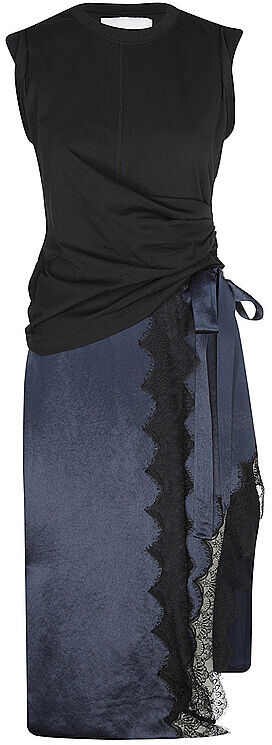 PHILLIP LIM Midikleid  schwarz   M M