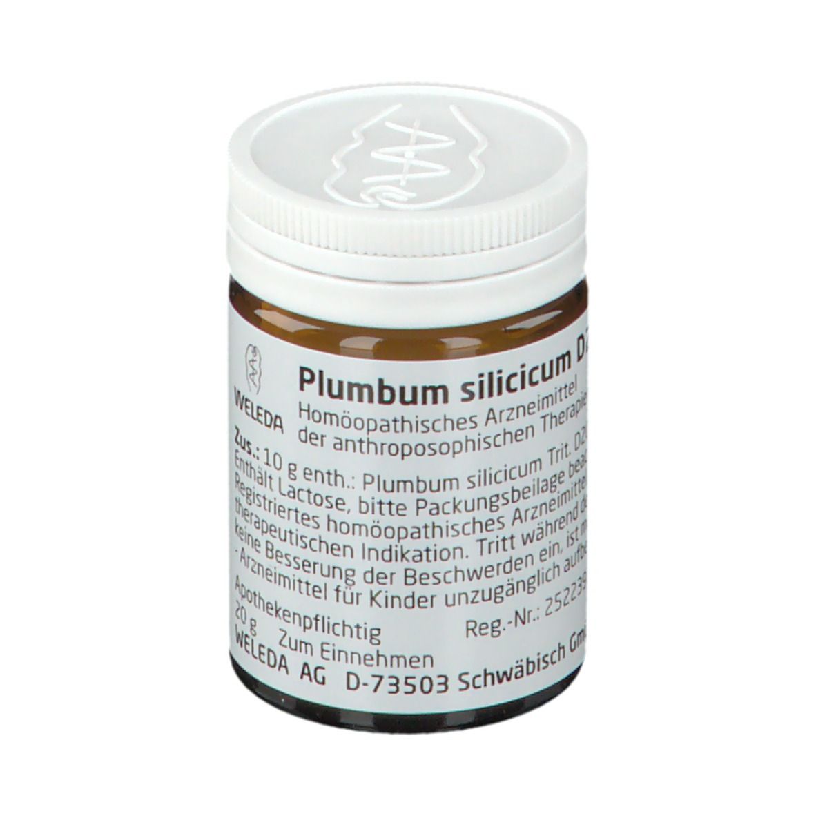 Plumbum Silicicum D 20 Trituration g