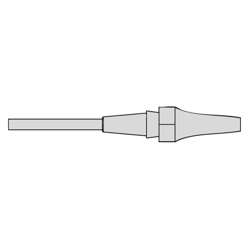 Weller Erem Weller 1 XDS Desoldering Nozzle for use with DSX120, WXDP120, WXDV120 Desoldering Irons (XDS 7)