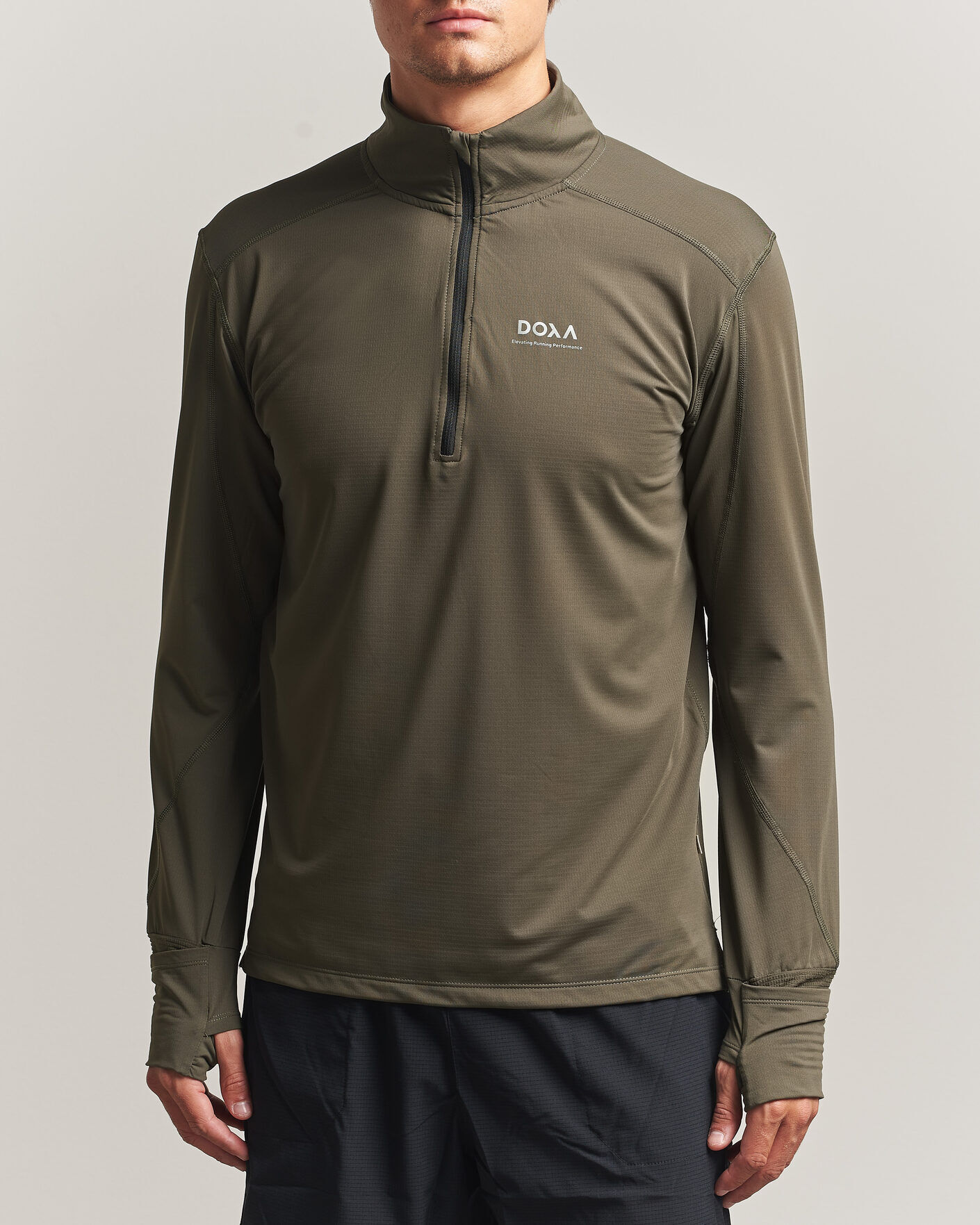 Doxa Thermal Half Zip Terra men L Grøn