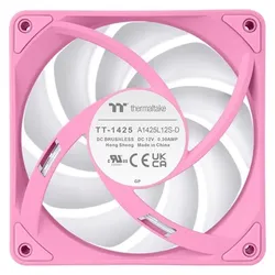 Thermaltake TT CT140 EX Reverse ARGB PC Cooling Fan 3 Pack Pink (140 mm, 3x), PC Lüfter, Pink