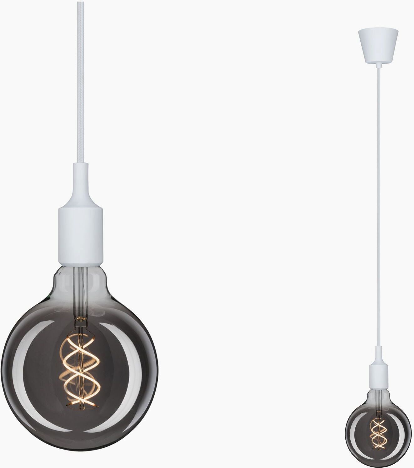 Paulmann - Neordic Ketil 60W Dimmable Pendant Light in White