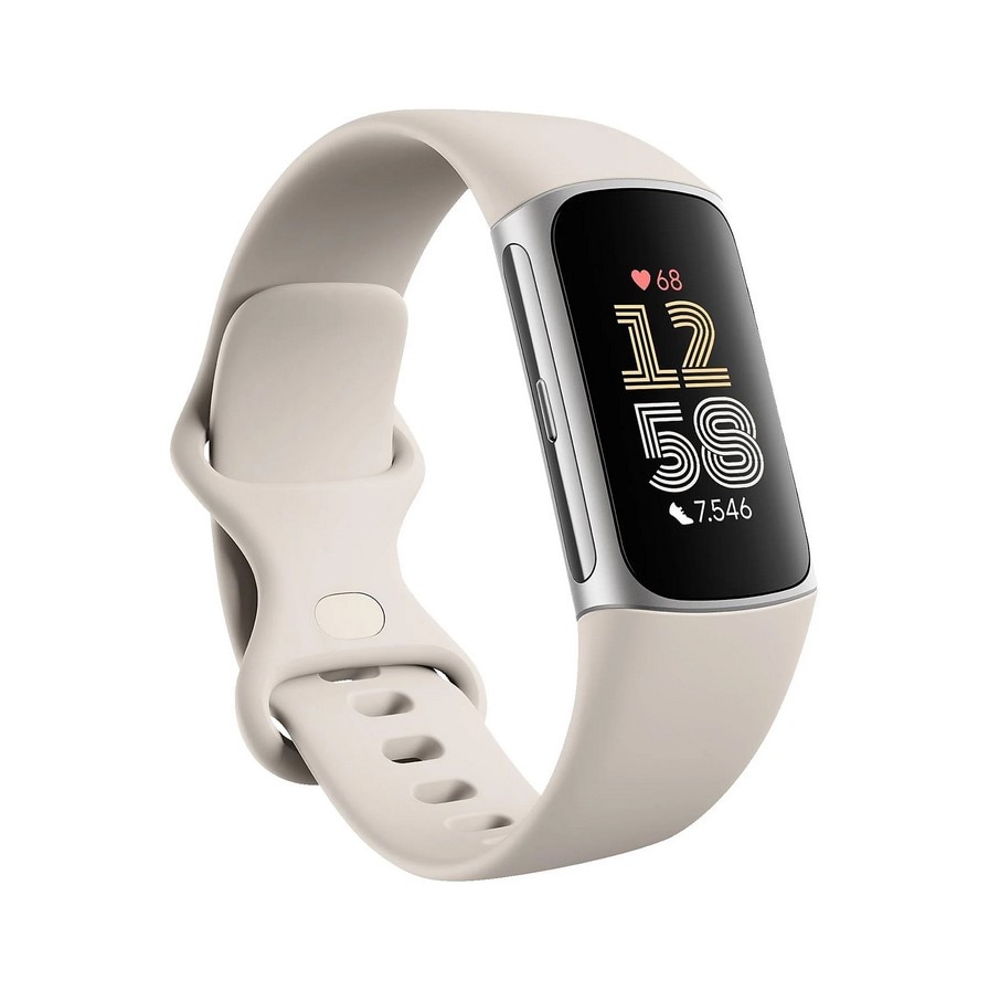 Fitbit Charge 6 Fitness-Tracker Porcelain GA05185-EU