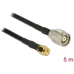 DELOCK HF Kabel RP-TNC -> SMA St/St 5.00m