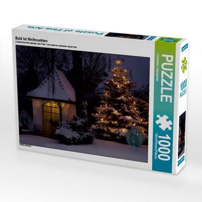 CALVENDO Puzzle Bald ist Weihnachten | 1000 Teile Lege-Größe 64x48cm Foto-Puzzle für glückliche Stunden