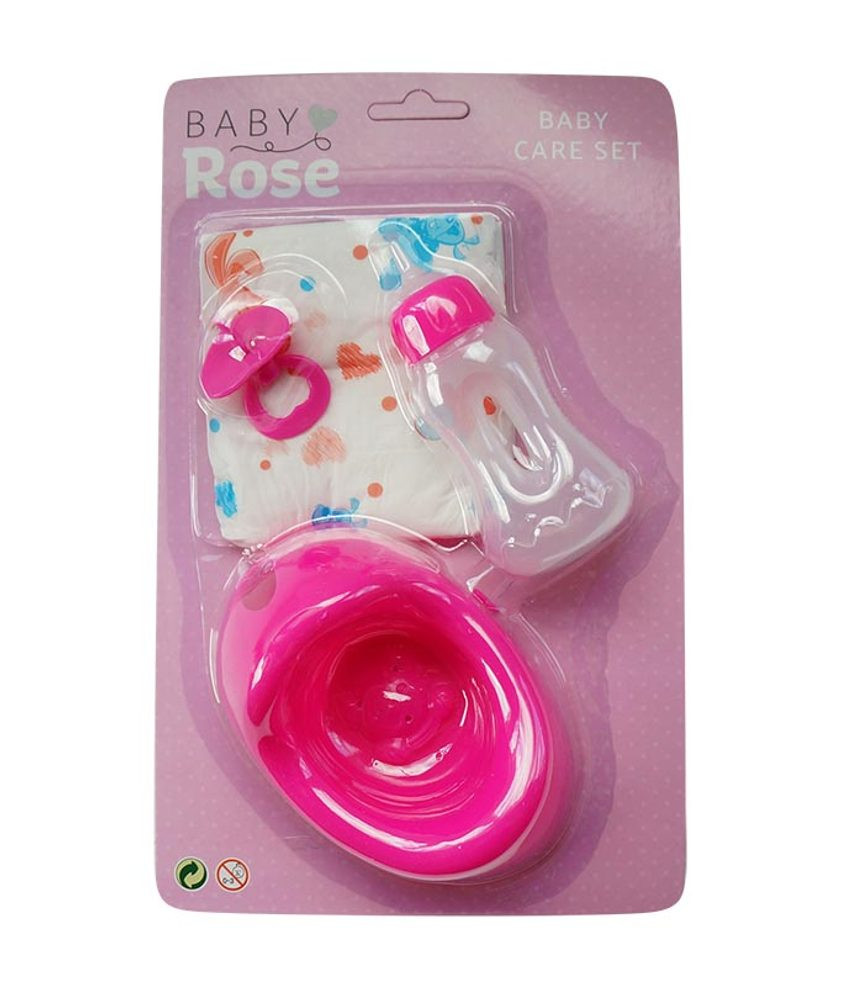 Mac Toys Baby Rose verzorgingsset