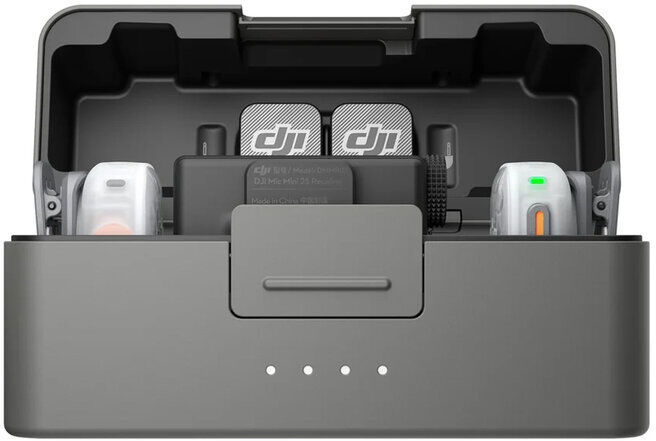 MICROFONE DJI MIC MINI 2S 2TX+1RX