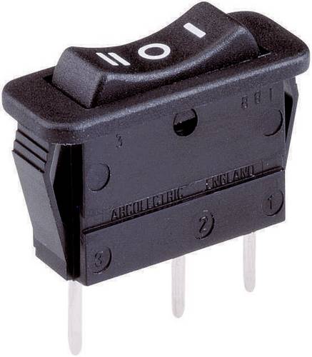 Arcolectric (Bulgin Ltd.) C1520 VB AAB Wippschalter C1520 VB AAB 250 V/AC 16A 1 x Ein/Aus/Ein rastend/0/rastend
