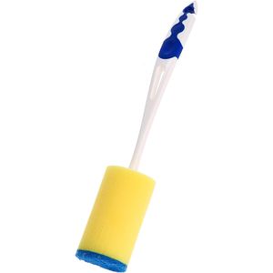 BÜMAG Flaschenbürste YOYO Thermoskannenbürste, Schaumstoff mit Scheuervlies, Länge: 34 cm