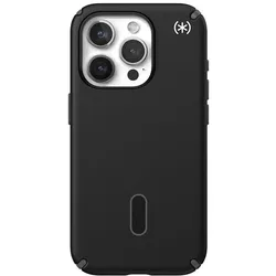 speck Presidio2 Grip + ClickLock (Apple iPhone 15 Pro), Smartphone Hülle, Schwarz