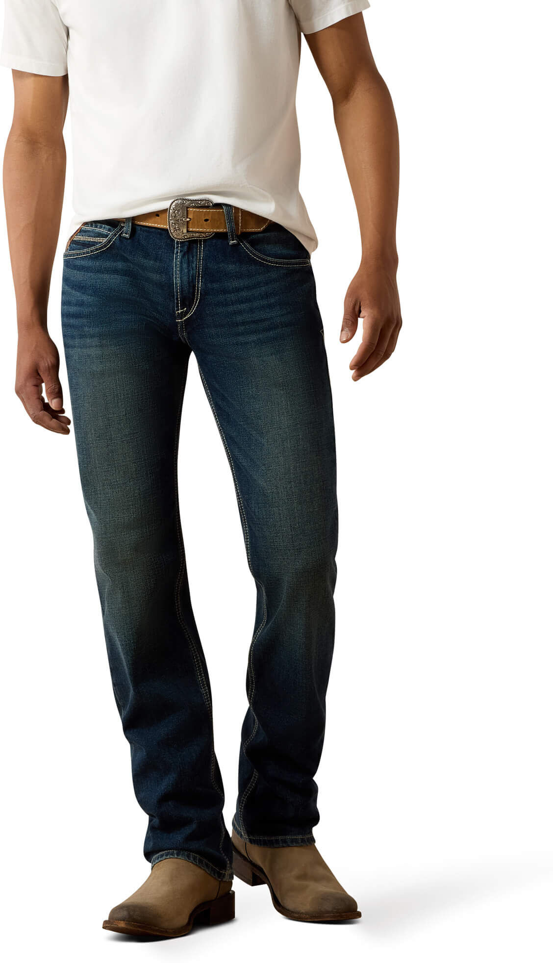 Men's M7 Slim Toro Straight Jeans in Drake, Size: 34 X 38 by Ariat