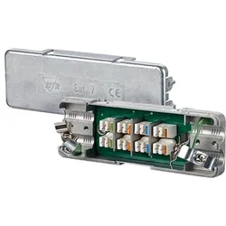 METZ CONNECT TP-Kabelverbinder Cat.7 LSA+, 8pol., vollgeschirmt