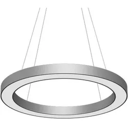 LTS 667402 Cerchio Small Pendelleuchte 80W 930 4750LM DALI silber direkt weiß CERS-P 104.830.1/DALI silber CERSP1048301DALI