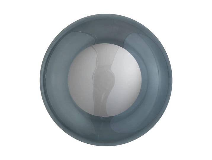 EBB & FLOW Horizon surface Wandleuchte Smokey grey, Ø36 cm