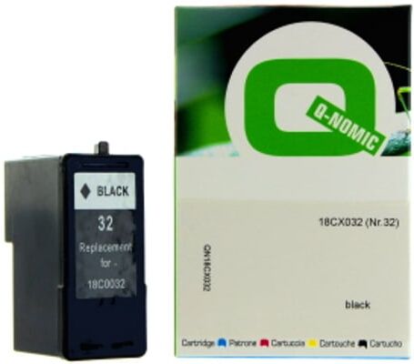 Q-Nomic 18CX032 (Nr.32) cartucho de tinta negro