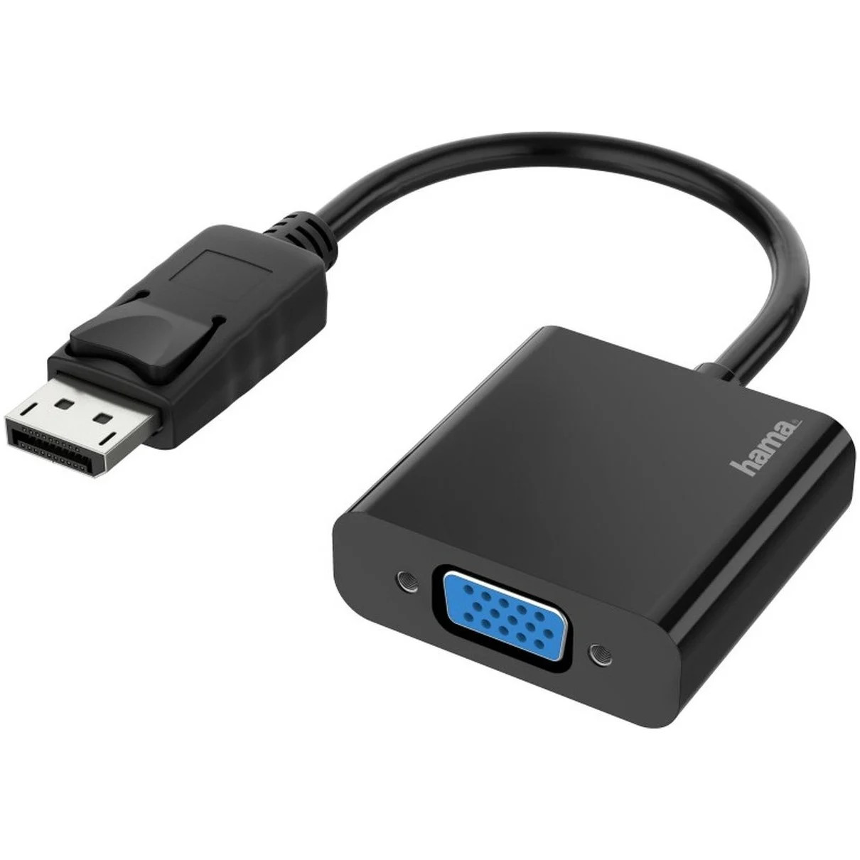 Hama Video-adapter DisplayPort naar VGA, Full-HD 1080p, Zwart
