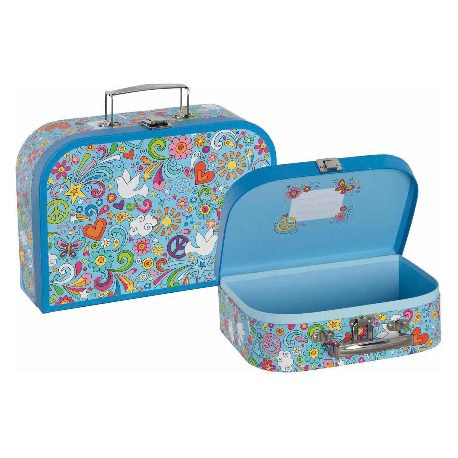 Goki Koffer Love & Peace, 2er Set (51444)