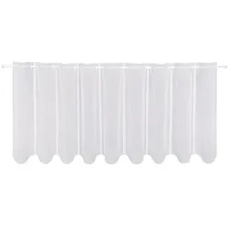Gerster Collection Kurzgardine Doris 145 x 45 cm Polyester Weiß