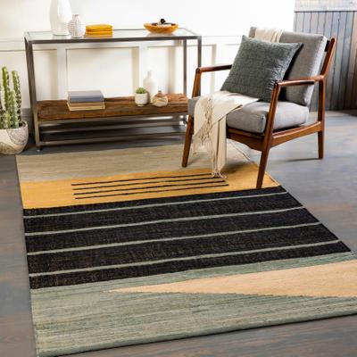 Livabliss Clapham Hand Woven Geometric Cotton Rug