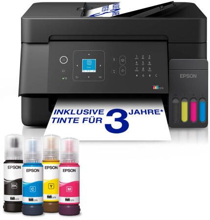 Epson EcoTank ET-4905 A4-Tintentank-Multifunktionsdrucker C11CL59409