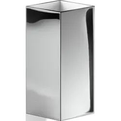 Corner Zahnbürstenbecher Chrom für die Wand