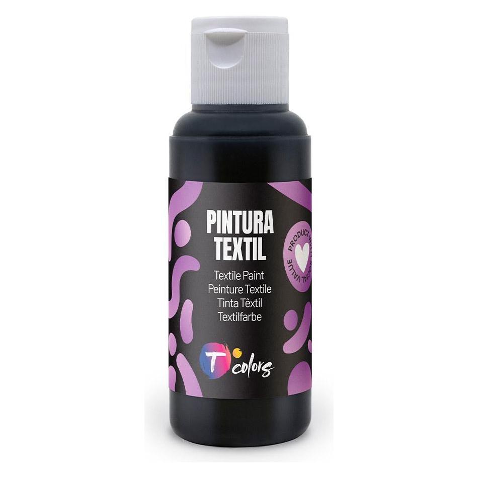 Colors Black fabric paint, 80 ml (80 ml) (68131785)