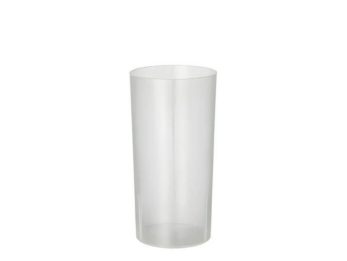 PAPSTAR Mehrwegbecher 500x Mehrweg-Gläser Longdrinks PP 0,2 l Ø 5,5 cm 10,9 cm transluzent, PP