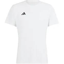 adidas adizero Essentials Laufshirt Herren IN1157 - white XS