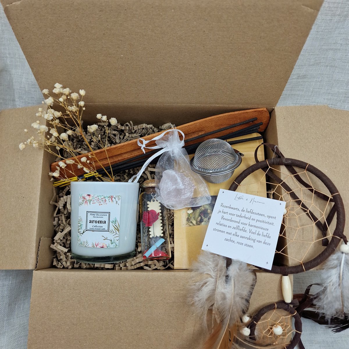 Moonlie Cadeauset Liefde en Harmonie met Edelstenen