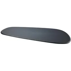 Continenta Duracore Servierbrett Pebble,, schwarz, 64.7x22x0.9cm, Schneidebrett, Schwarz