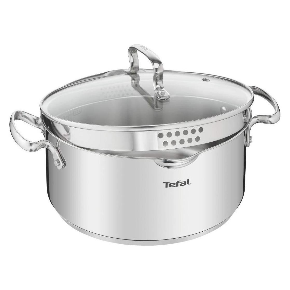 Tefal Duetto+ (Kochtopf, Edelstahl, 24 x 15 cm) (G71946)