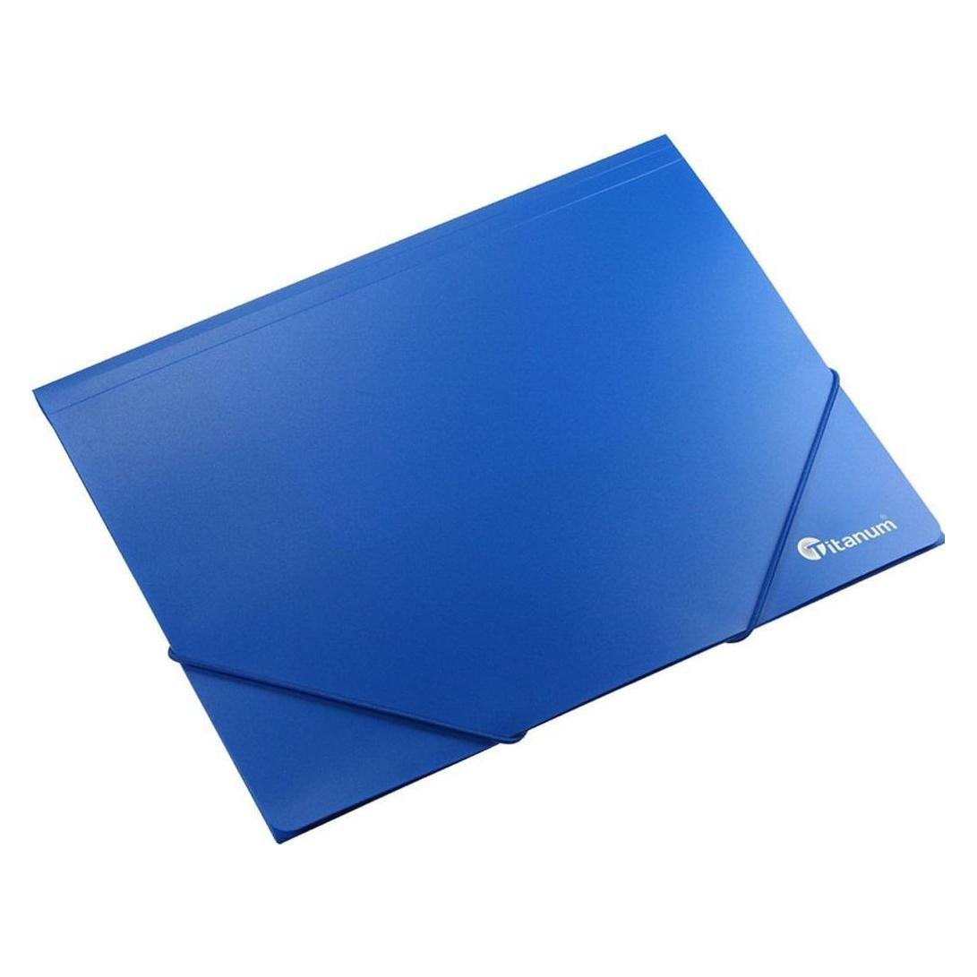Titanum PP-A4-Ordner mit blauem Gummiband (A4, 1x) (47594184)