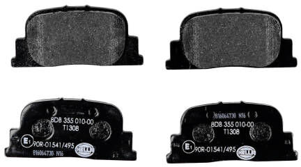 HELLA 8DB 355 010-001 Brake pad set