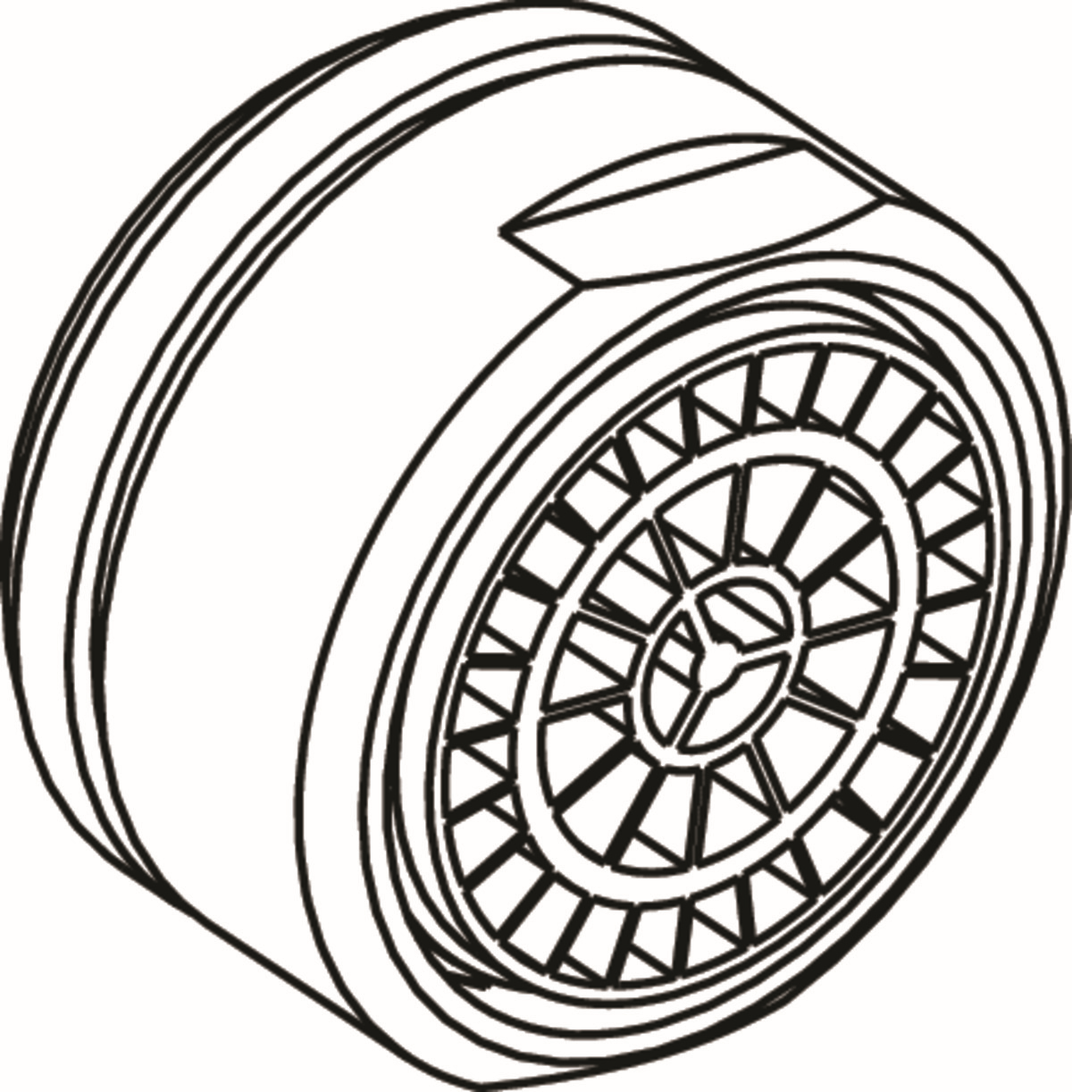 buse Ideal Standard M24X1- A , nickel mat A960321BX