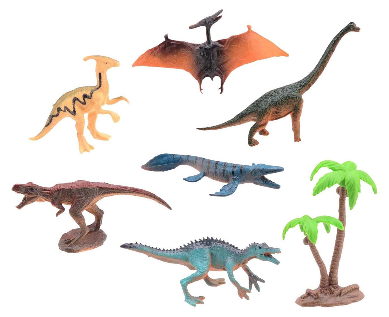 Johntoy Dierenwereld Dinosaurus speelset, 7-delig