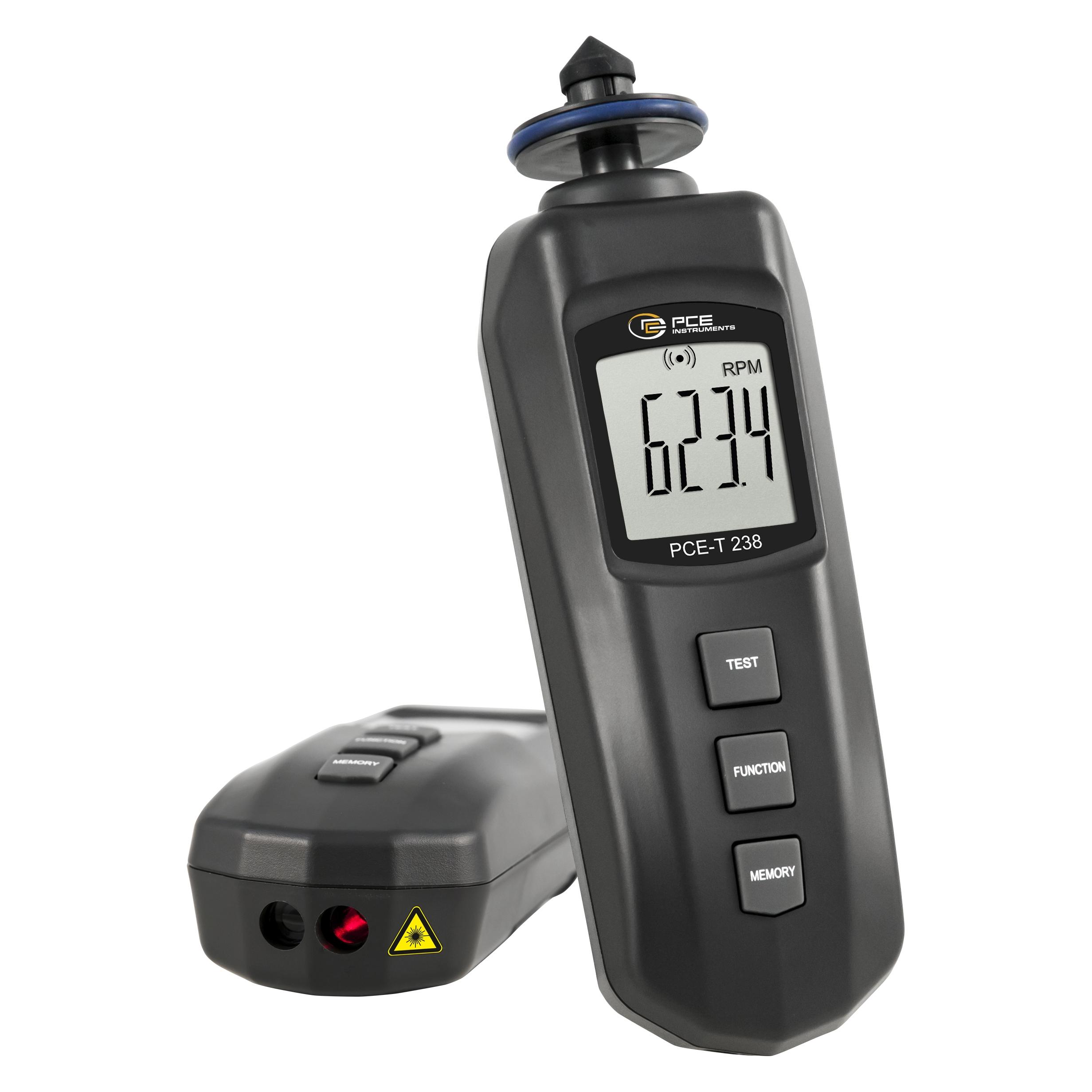 PCE Instruments Drehzahlmesser Drehzahlmessgerät (PCE-T 238)