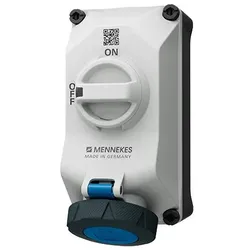 Mennekes 5602509G Wandsteckdose DUO 16A5P9h 230V IP67