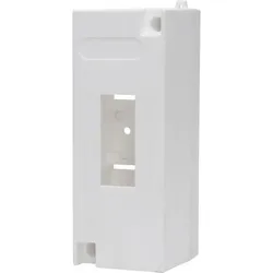 Kopp 347722001 Aufputz-Verteilerkasten, ohne Tür, 1-reihig für 1+1 Pole, Farbe: weiß