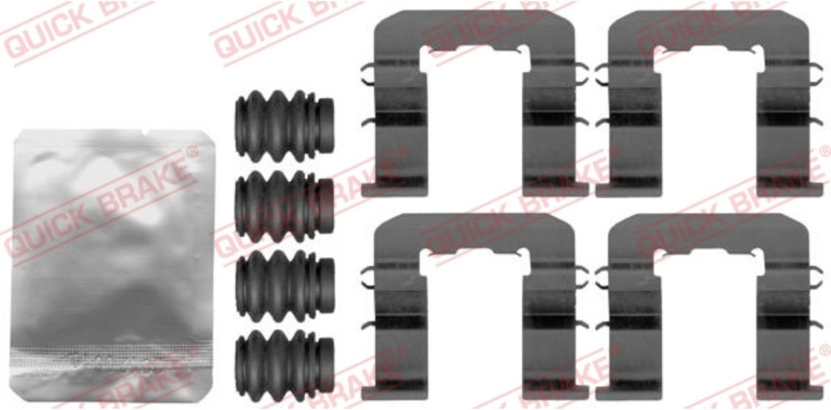 Zubehörsatz, Scheibenbremsbelag QUICK BRAKE 109-1893