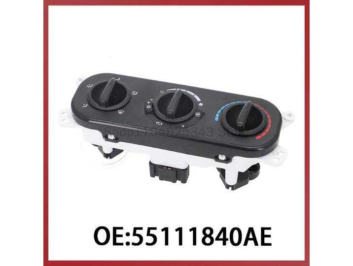 55111840AE pour Jeep Wrangler 07-10, interrupteur de commande de climatisation JEEP Wrangler JK