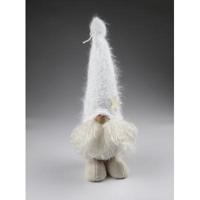 Dekofigur AM DESIGN "Dekoobjekt aus Stoff", weiß, B:16cm H:51cm, Polyester, Stoff, Dekofiguren, BxH: 16x51 cm