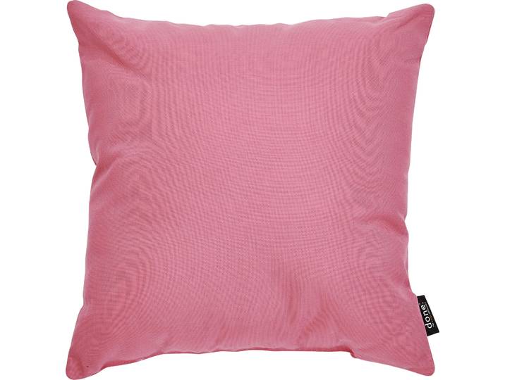Dekokissen DONE. Outside , pink (pink, unifarben), B:45cm L:45cm, Olefin (Polypropylen), Dekokissen_Sitzkissen_Kissenhüllen, Dekokissen, Wetterfestes, einfarbiges Outside Kissen inklusive Füllung