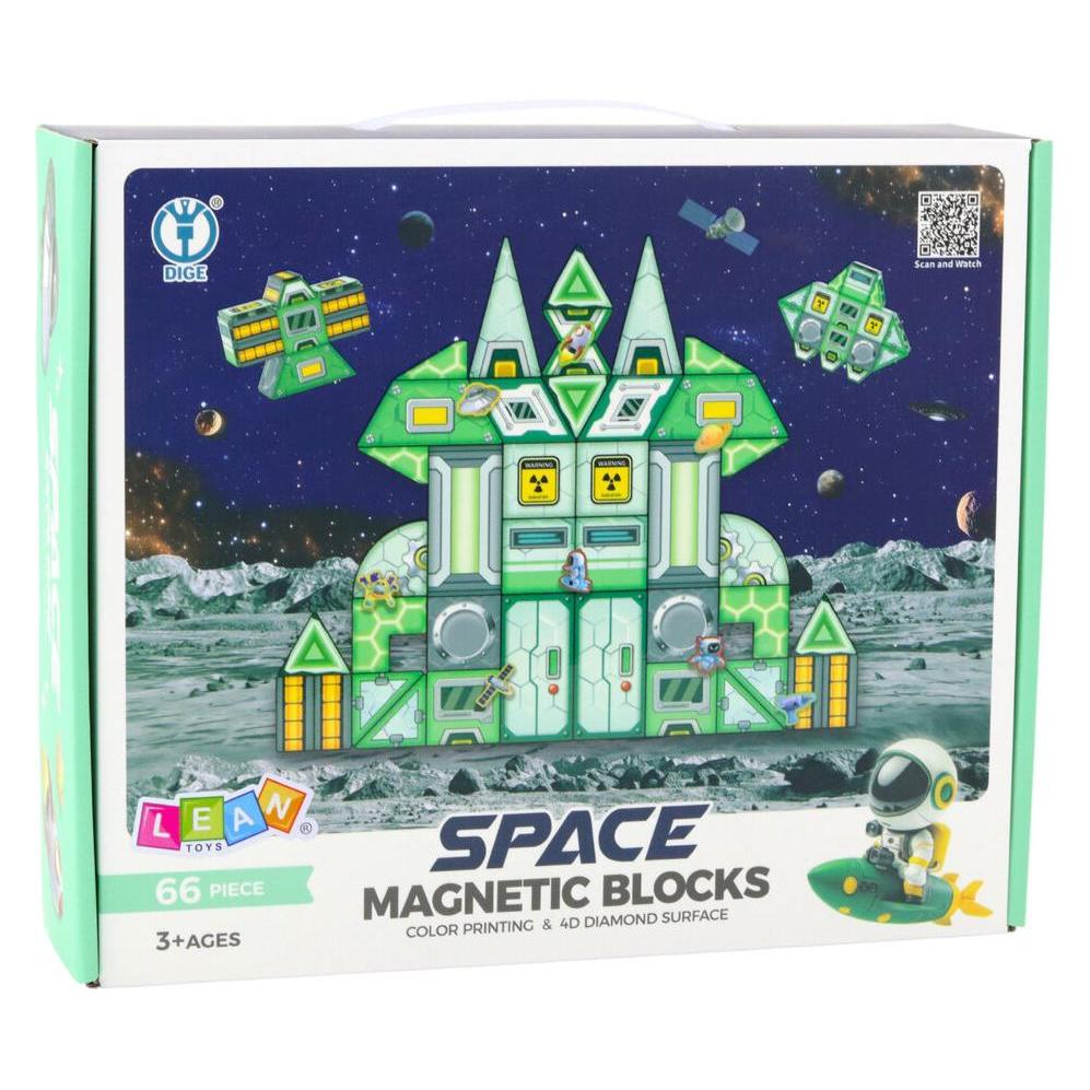 Lean Toys Leantoys Magnetische Weltraumbausteine 66el (67473739)